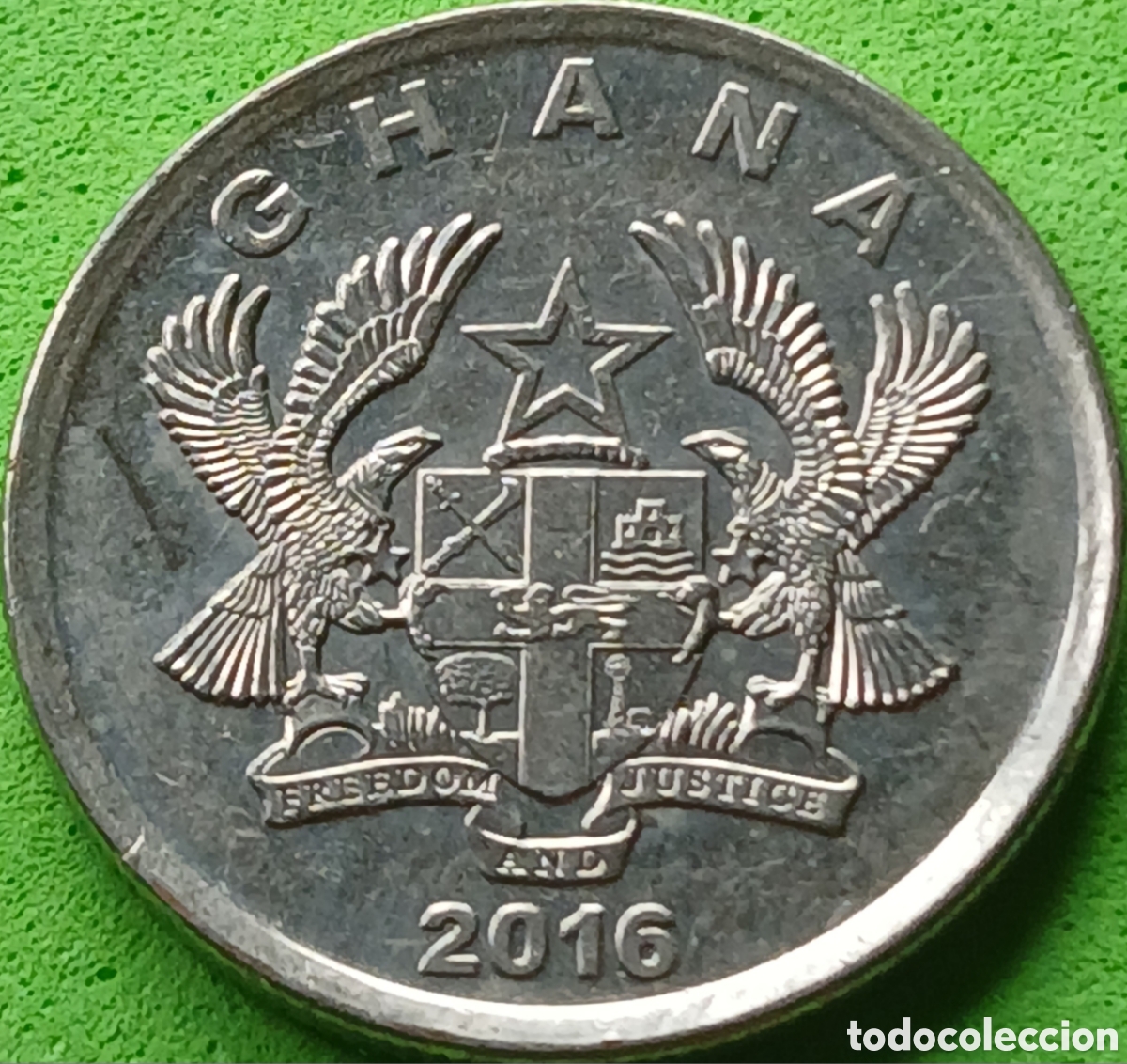 Monedas antiguas de &Aacute;frica: Ghana 10 pesewas 2016 km#39