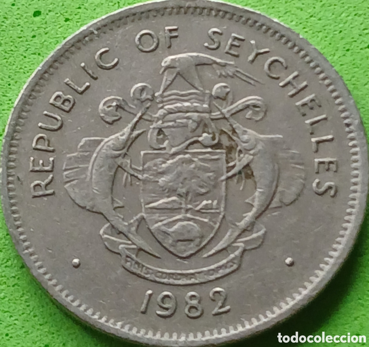 Monedas antiguas de &Aacute;frica: Seychelles 1 rupia 1982 km#50