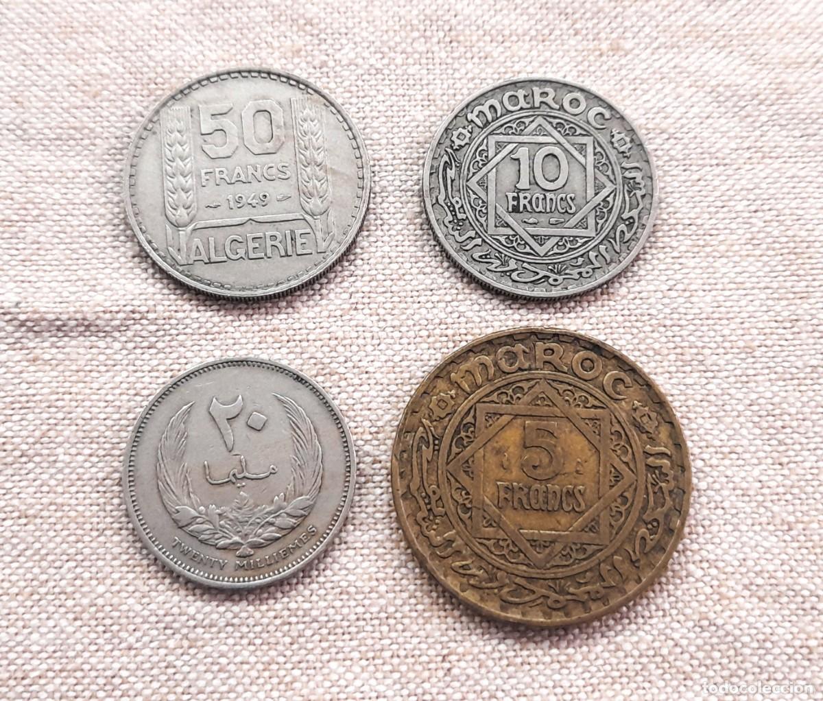 Monedas antiguas de &Aacute;frica: Lote monedas antiguas Africanas