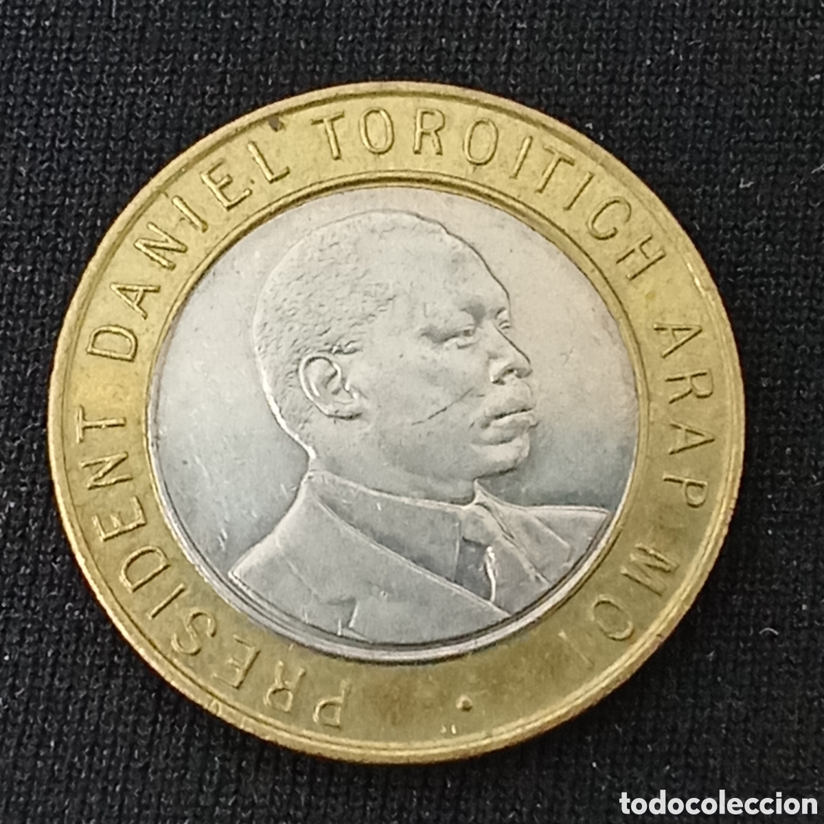 Monedas antiguas de &Aacute;frica: Kenia 10 Chelines a&ntilde;o 1995