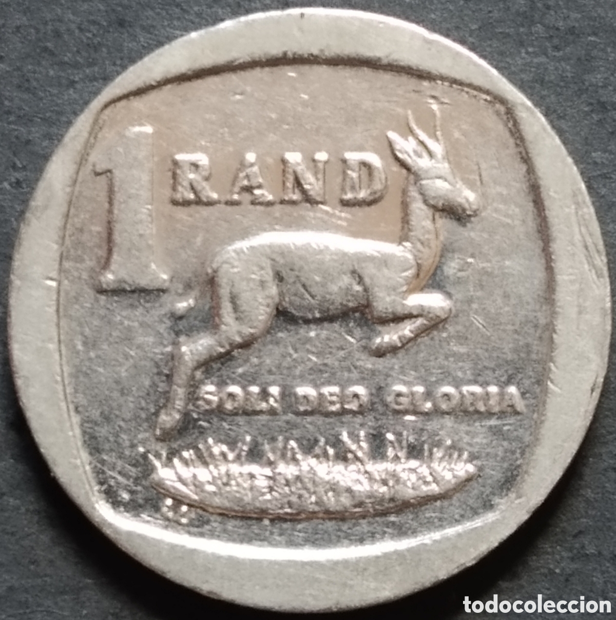Monedas antiguas de &Aacute;frica: MONEDA - SUD&Aacute;FRICA 1 RAND 2008