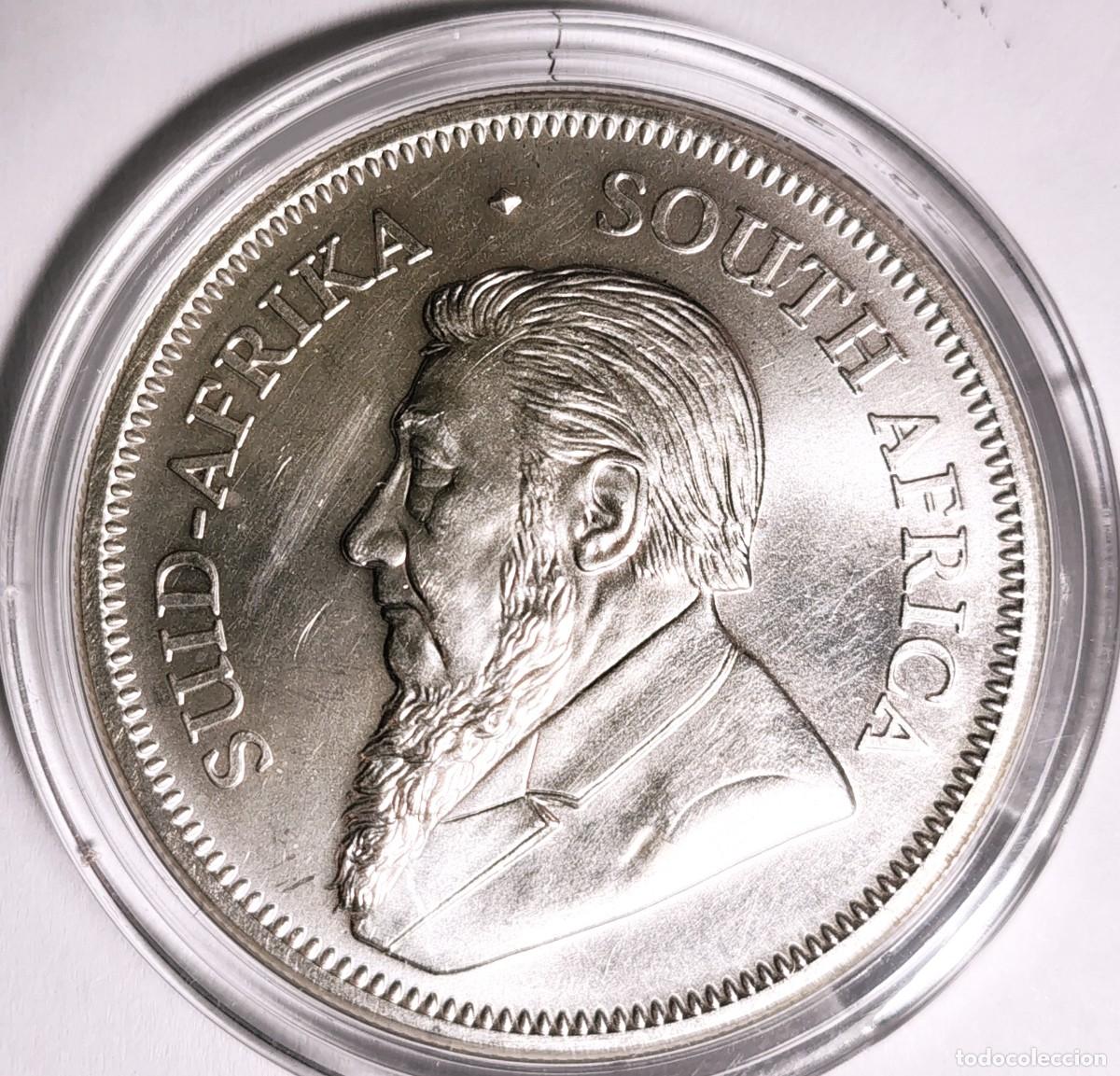 Monedas antiguas de &Aacute;frica: SUDAFRICA (1961-) - 1 KRUGERRAND 2019 - ANTILOPE - B - 31,11 GR. PLATA 0,999 (ONZA) - DIAMETRO 38,73
