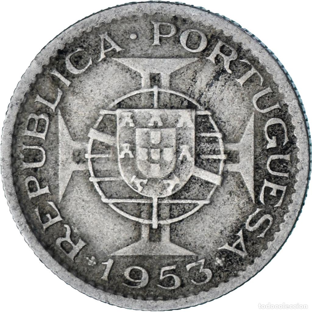 Monedas antiguas de &Aacute;frica: [#1379679] Angola, 2-1/2 Escudos, 1953