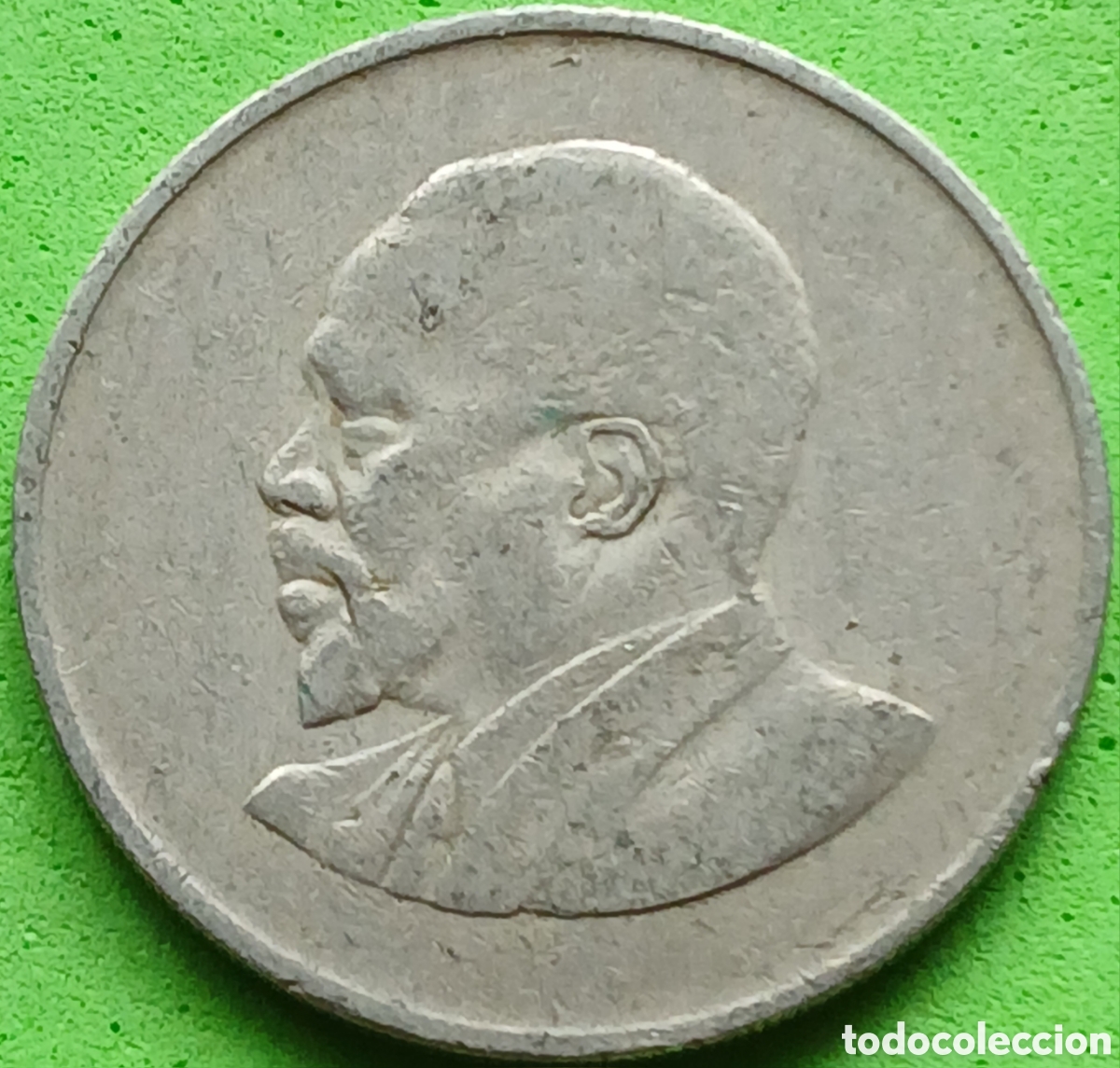 Monedas antiguas de &Aacute;frica: Kenya one shilling 1966 km#5 - Foto 2