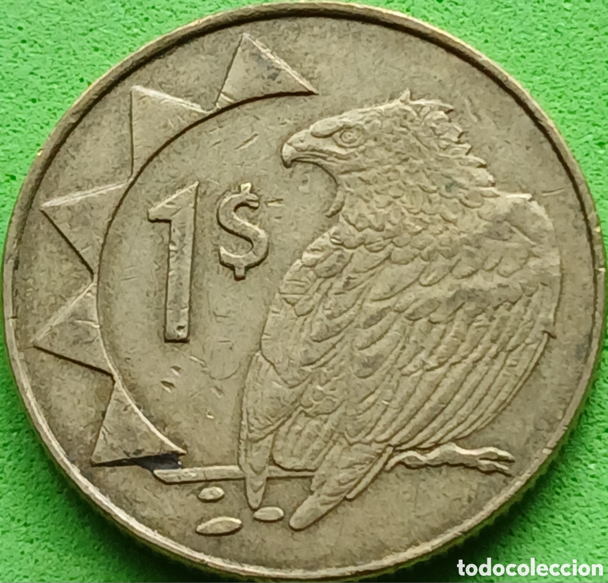 Monedas antiguas de &Aacute;frica: Namibia 1 d&oacute;lar 2002 km#4