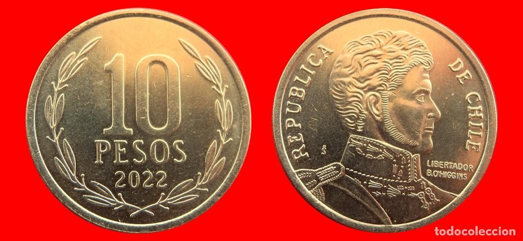 Monedas antiguas de &Aacute;frica: 10 PESOS 2022 CHILE-156567