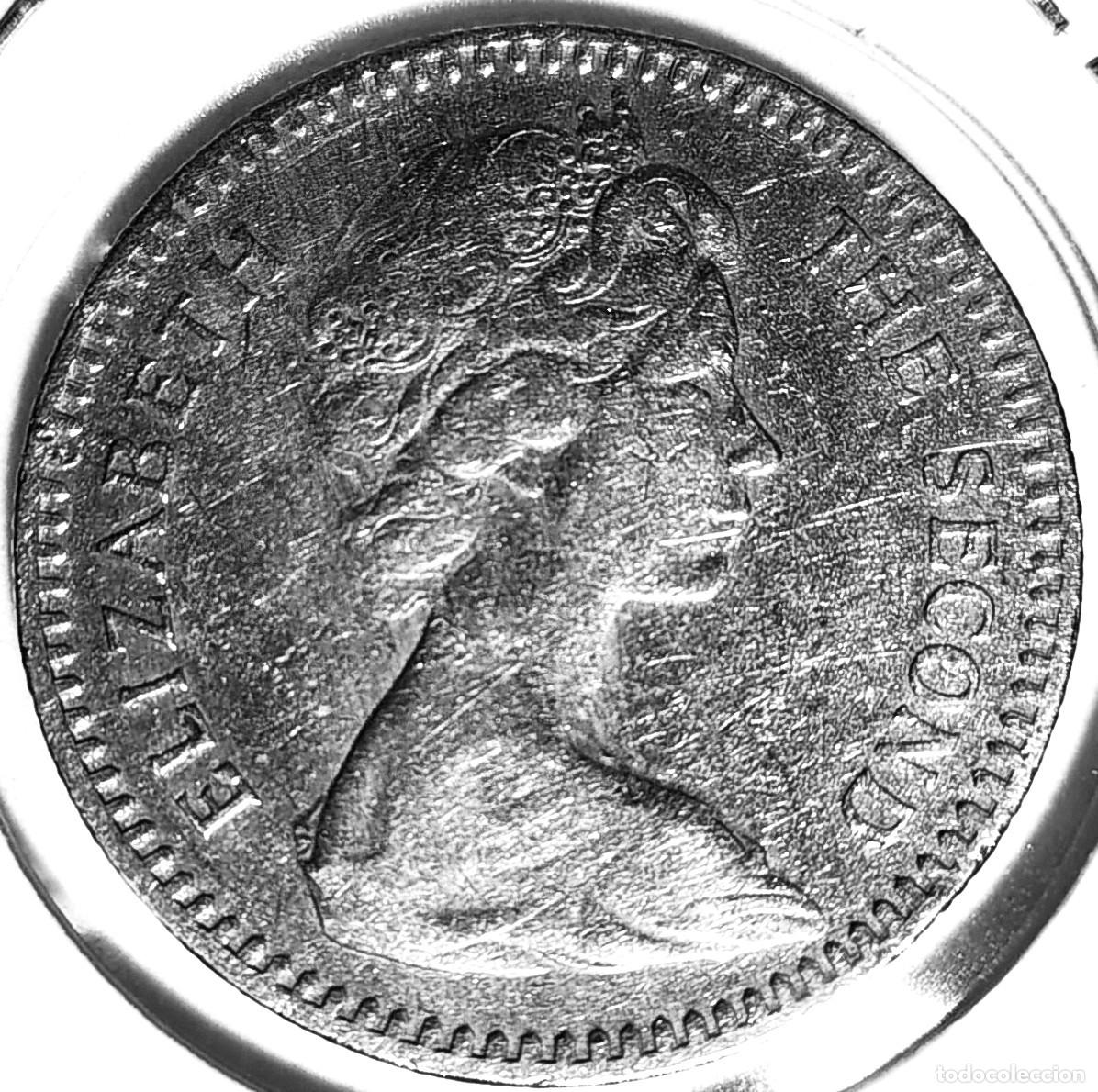 Monedas antiguas de &Aacute;frica: RODESIA (1964-1969) - 2 CHELINES 1964 - REINA ISABEL II - B - 11 GR. CUPRONIQUEL - DIAMETRO 28,60 mm