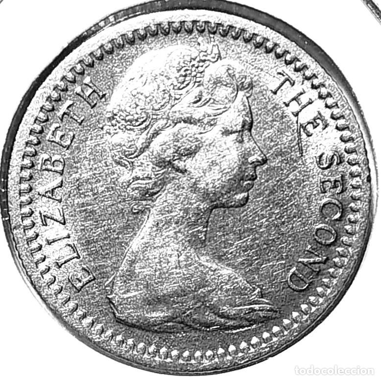 Monedas antiguas de &Aacute;frica: RODESIA (1964-1969) - 6 PENIQUES 1964 - REINA ISABEL II - B - 2,80 GR. CUPRONIQUEL - DIAMETRO 19,50
