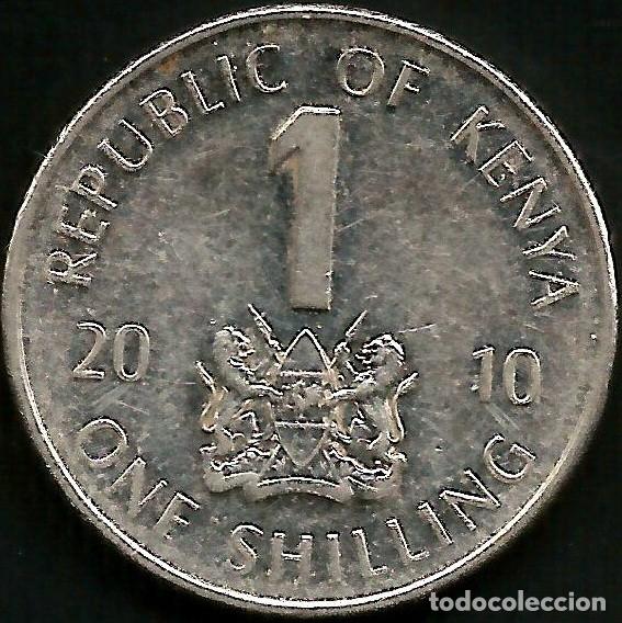 Monedas antiguas de &Aacute;frica: KENIA 2010 - 1 SHILLING - KM 34 - CIRCULADA