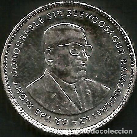 Monedas antiguas de &Aacute;frica: MAURICIO 2012 - 20 CENTS - KM 53 - CIRCULADA