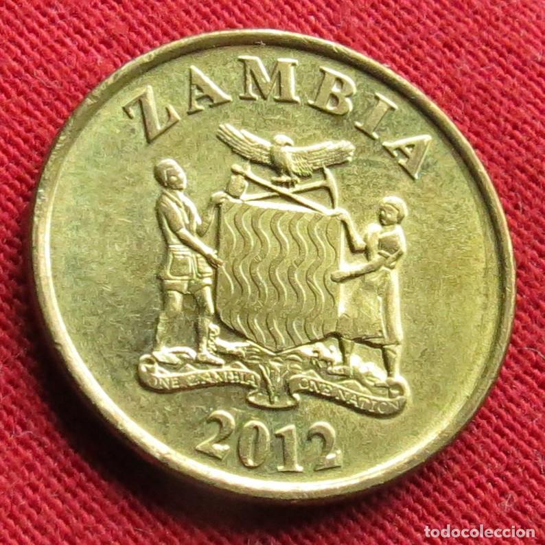 Monedas antiguas de &Aacute;frica: Zambia 10 ngwee 2012 #1 - Foto 2