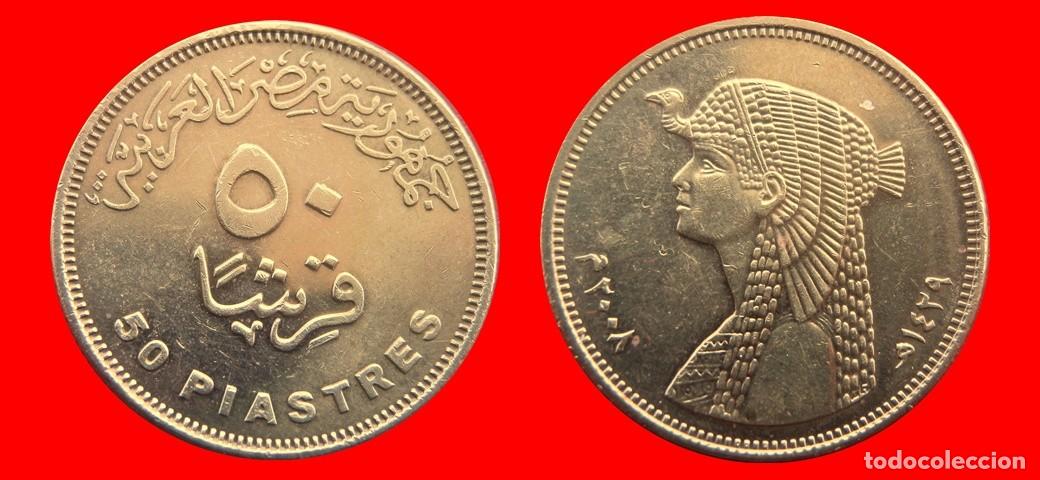 Monedas antiguas de &Aacute;frica: 50 PIASTRAS 2008 EGIPTO-156646