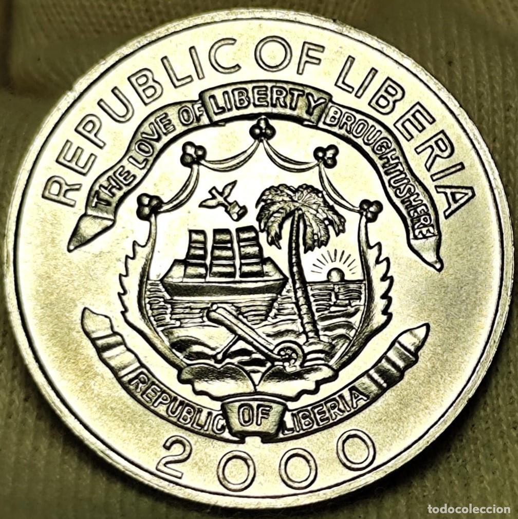 Monete antiche di Africa: Liberia, 5 Centavos a&ntilde;o 2000, Sin Circular, Lote 1137