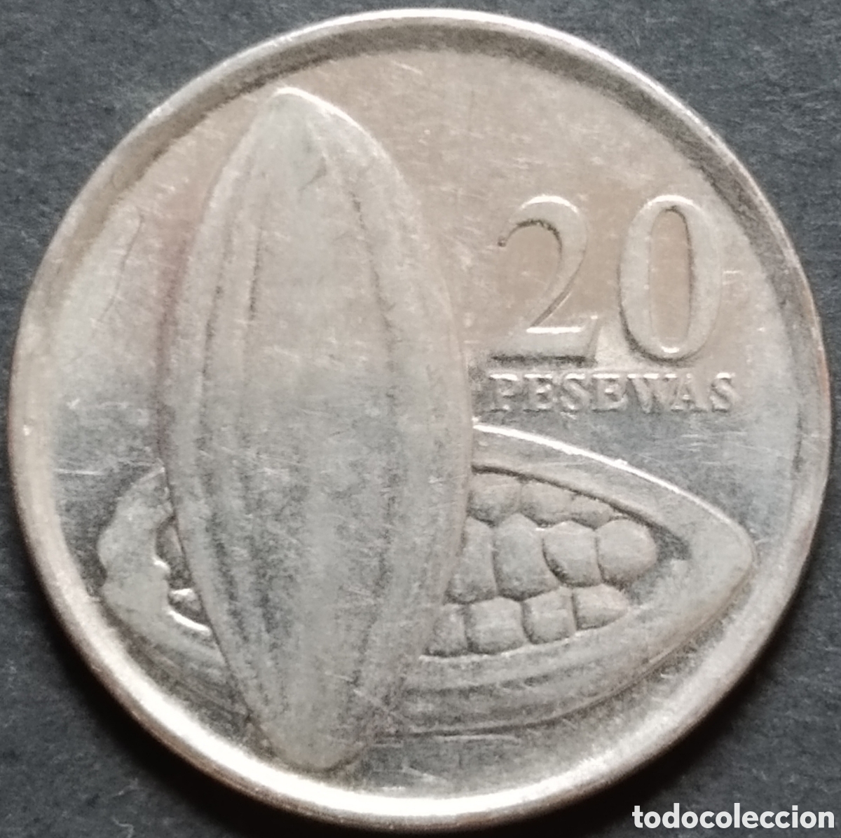 Old Coins of Africa: MONEDA - GHANA 20 PESEWAS 2016