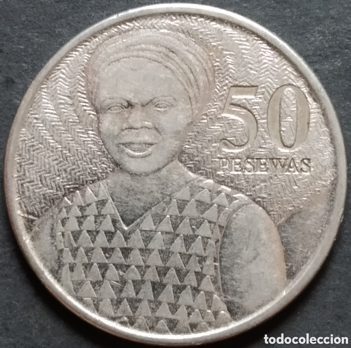 Monete antiche di Africa: MONEDA - GHANA 50 PESEWAS 2020