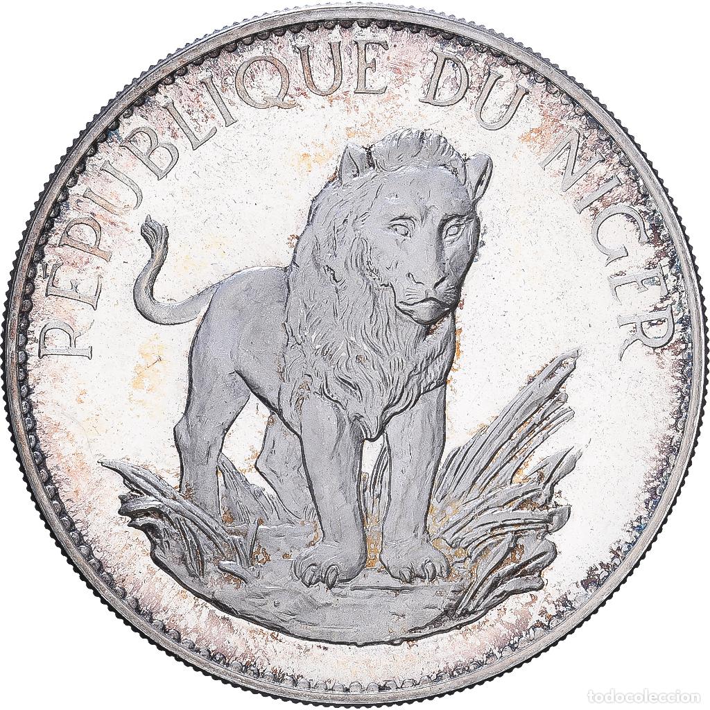 Old Coins of Africa: [#1547639] N&iacute;ger, 10 Francs, 1968, Valcambi, Prueba, Plata, EBC+, KM:8.1