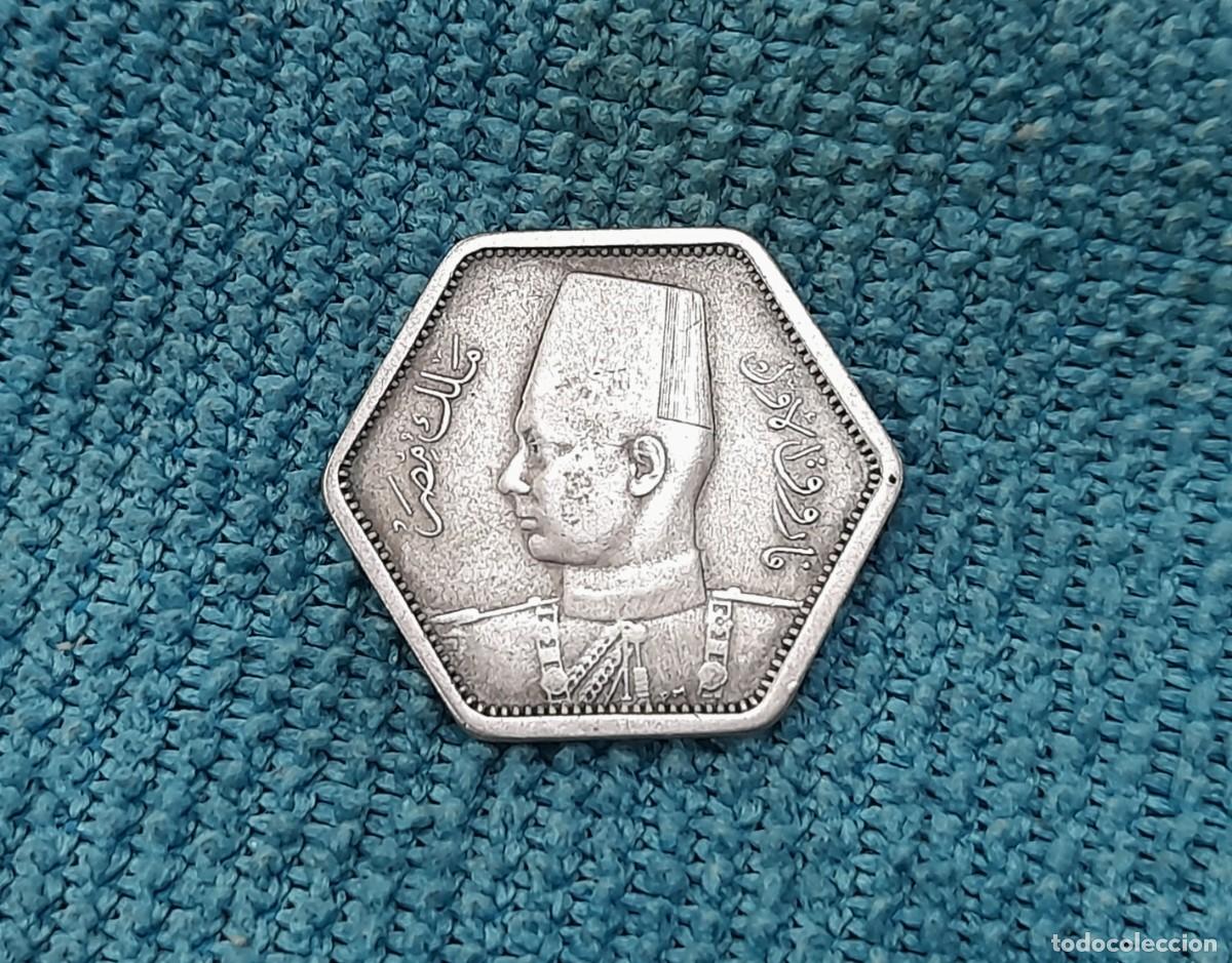 Moedas antigas de &Aacute;frica: Egipto, 2 Qirsh 1944