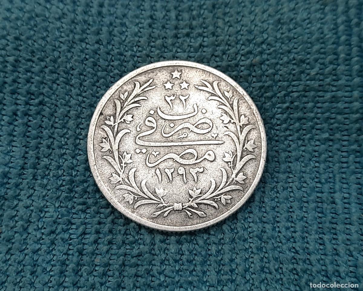 Monete antiche di Africa: Egipto, 5 Qirsh 1293.