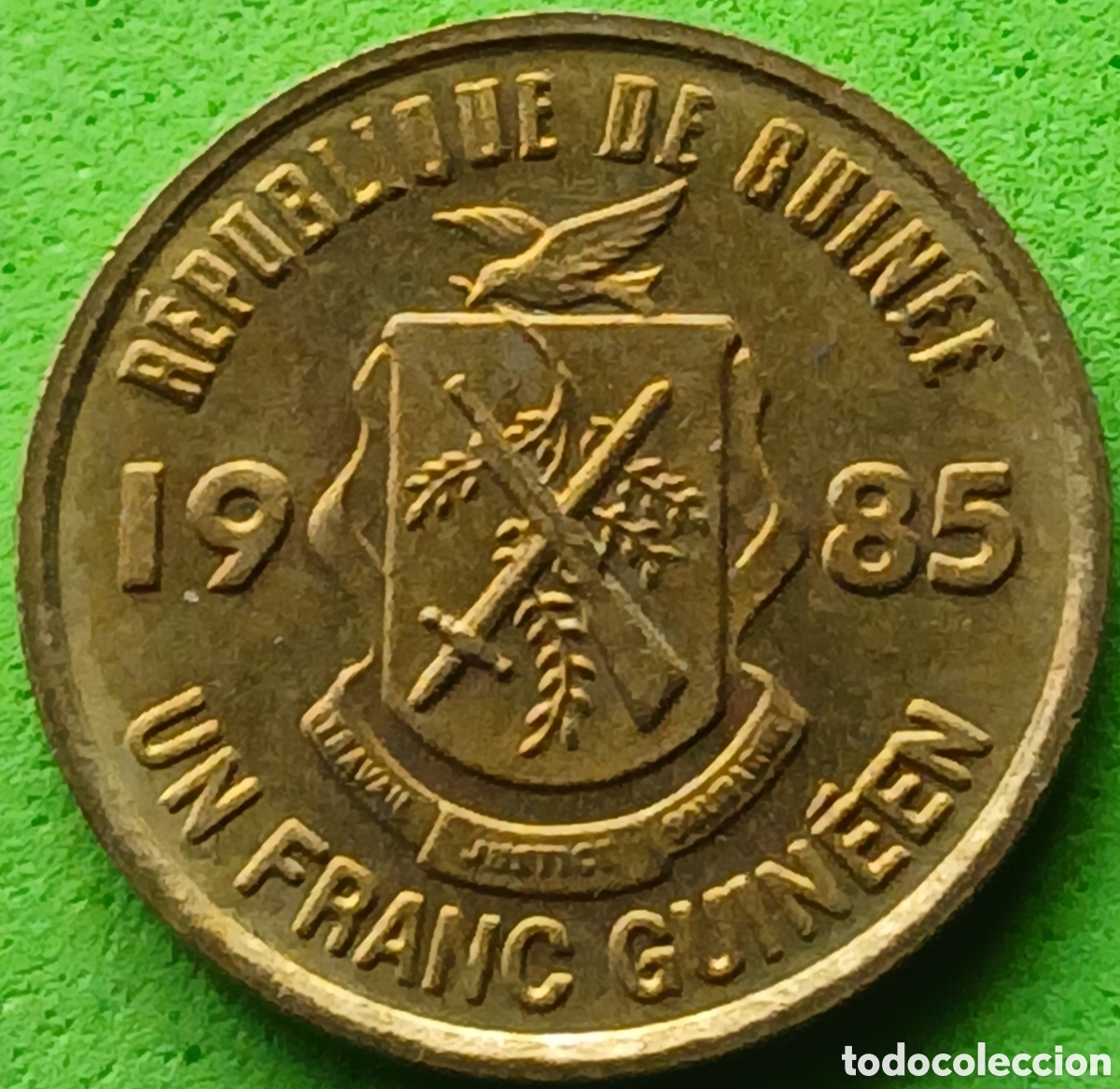Monnaies anciennes d'Afrique: Guinea 1 franco 1985 km#56