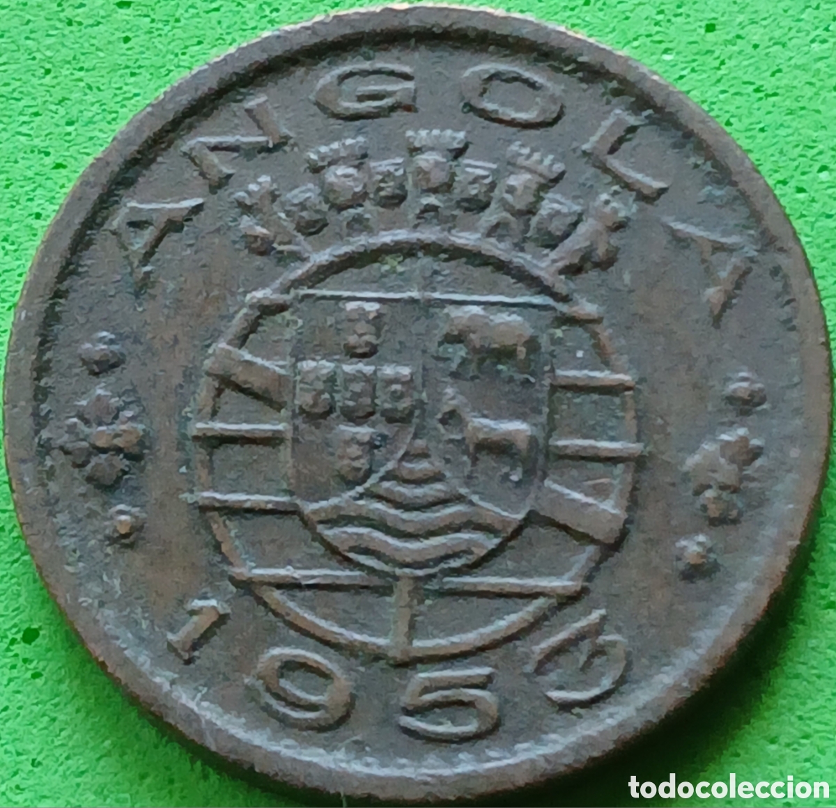 Old Coins of Africa: Angola 50 centavos 1953 km#75