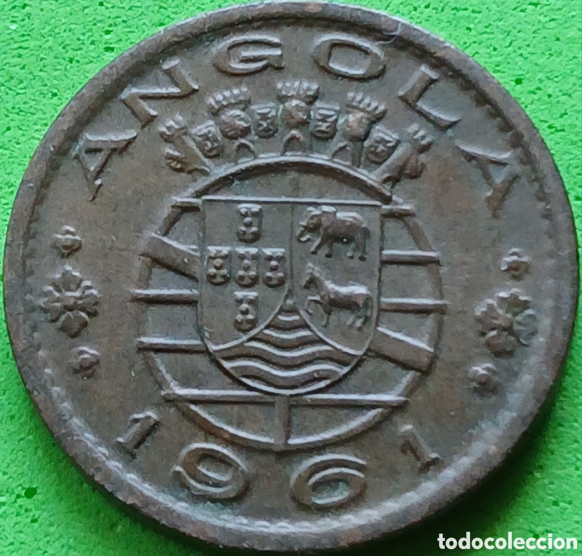 Old Coins of Africa: Angola 50 centavos 1961 km#75