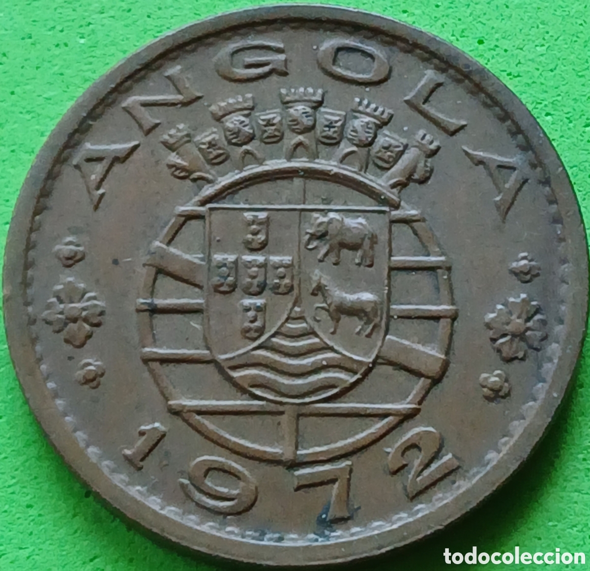 Old Coins of Africa: Angola 1 escudo 1972 km#76