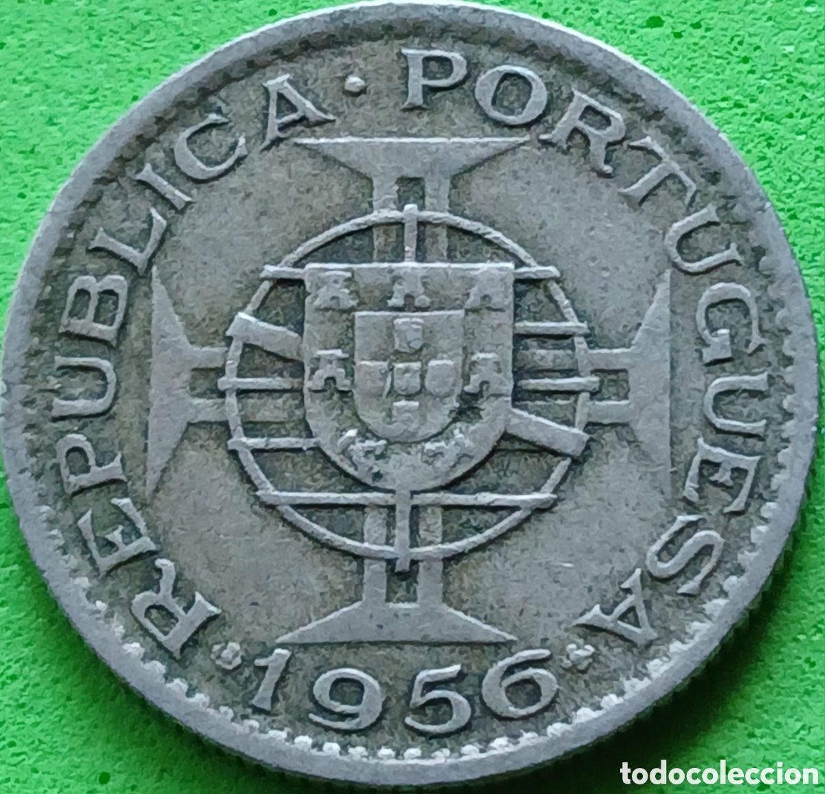 Old Coins of Africa: Angola 2.5 escudos 1956 km#77
