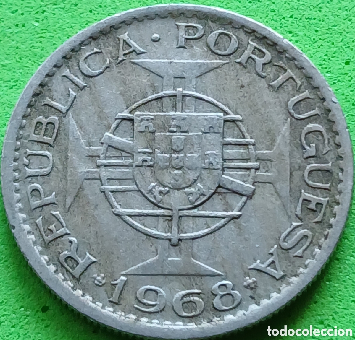Old Coins of Africa: Angola 2.5 escudos 1968 km#77