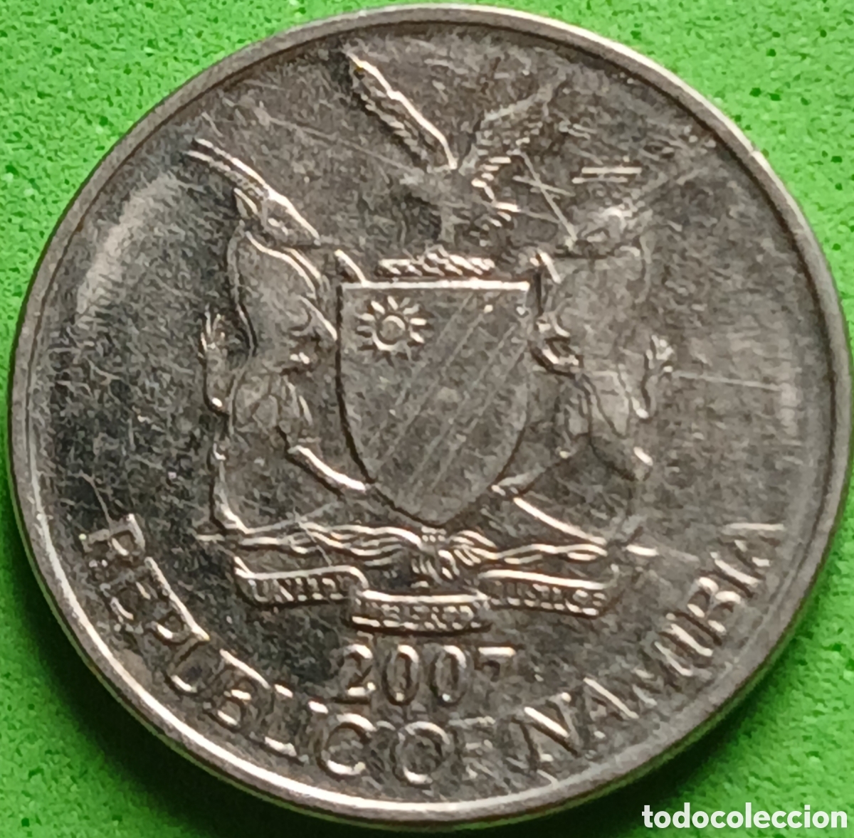 Monedas antiguas de &Aacute;frica: Namibia 5 cents 2007 km#1 - Foto 2