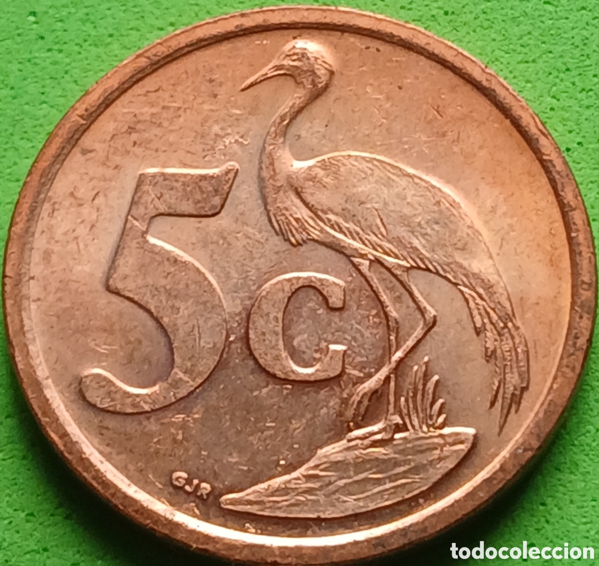Old Coins of Africa: Aforika Borwa 5 cents 2005 km#291