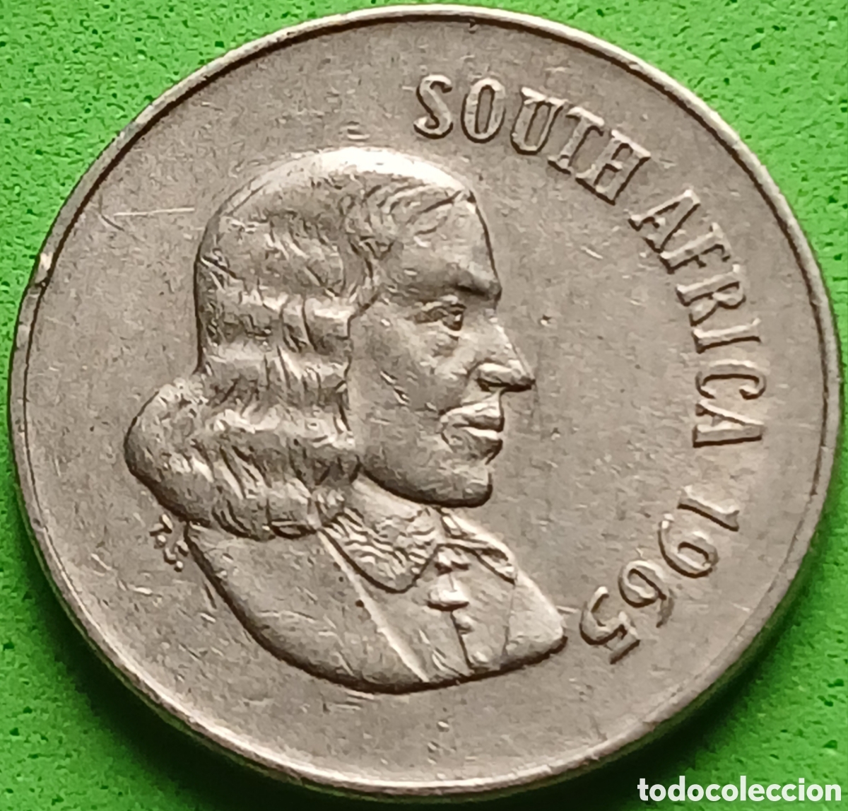 Old Coins of Africa: South &Aacute;frica 10 cents 1965 km#68.1