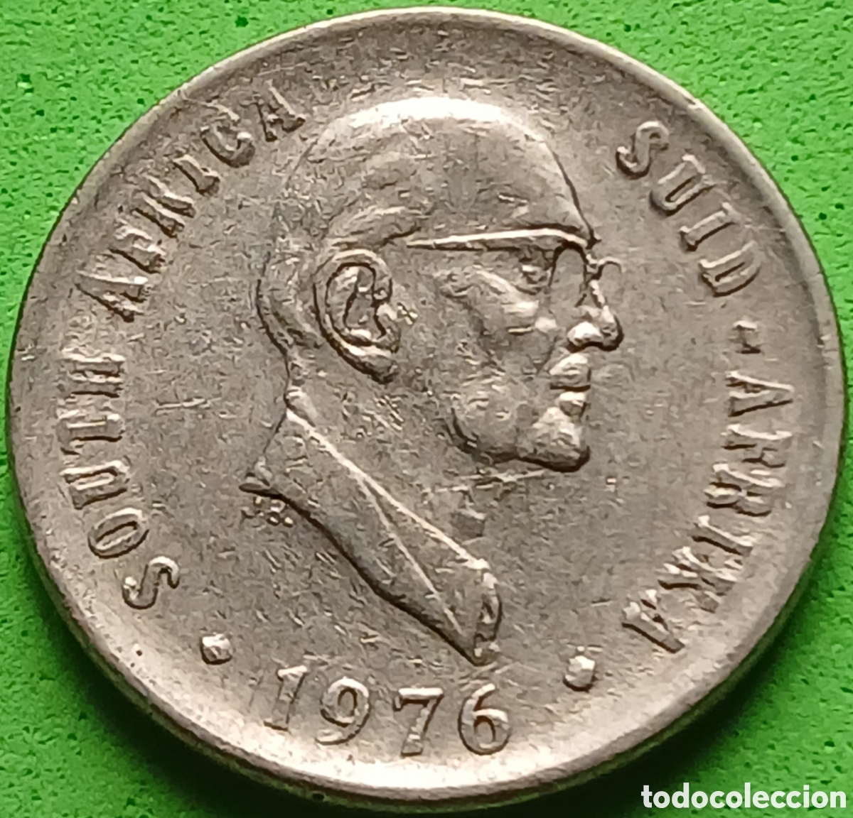 Old Coins of Africa: South &Aacute;frica 10 cents 1976 km#94 J.J.FOUCH&Eacute;