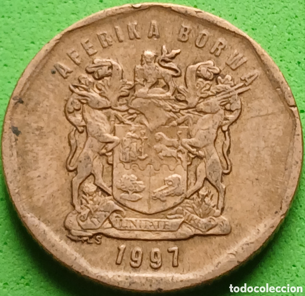 Old Coins of Africa: Aferika Borwa 20 cents 1997 km#162