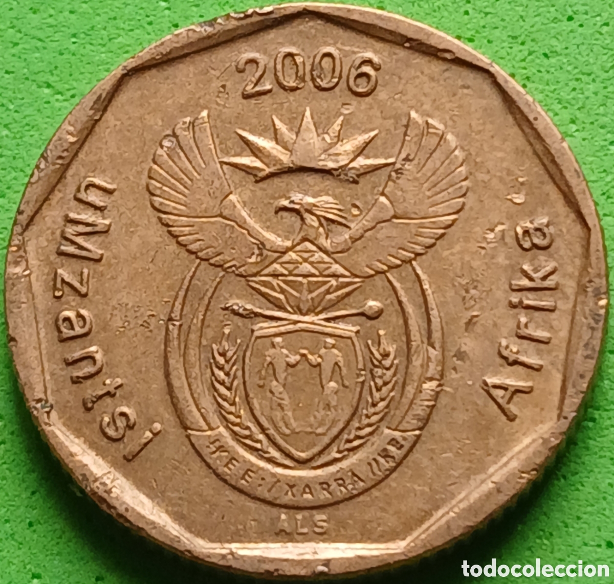 Old Coins of Africa: Umzantsi &Aacute;frika 20 cents 2006 km#488