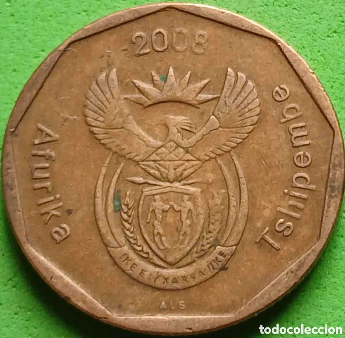 Old Coins of Africa: Afurika Tshipembe 50 cents 2008 km#443