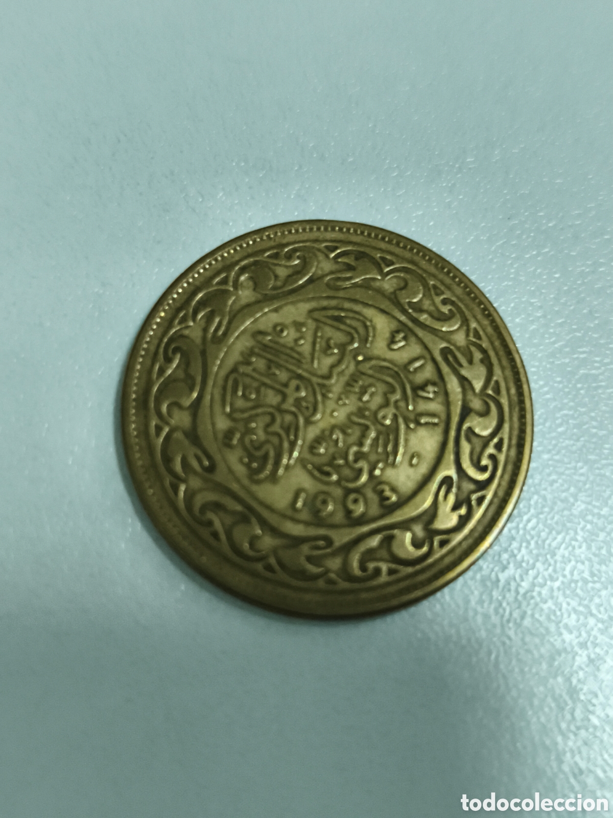 Monedas antiguas de &Aacute;frica: Moneda 50 mil&eacute;simos 1993