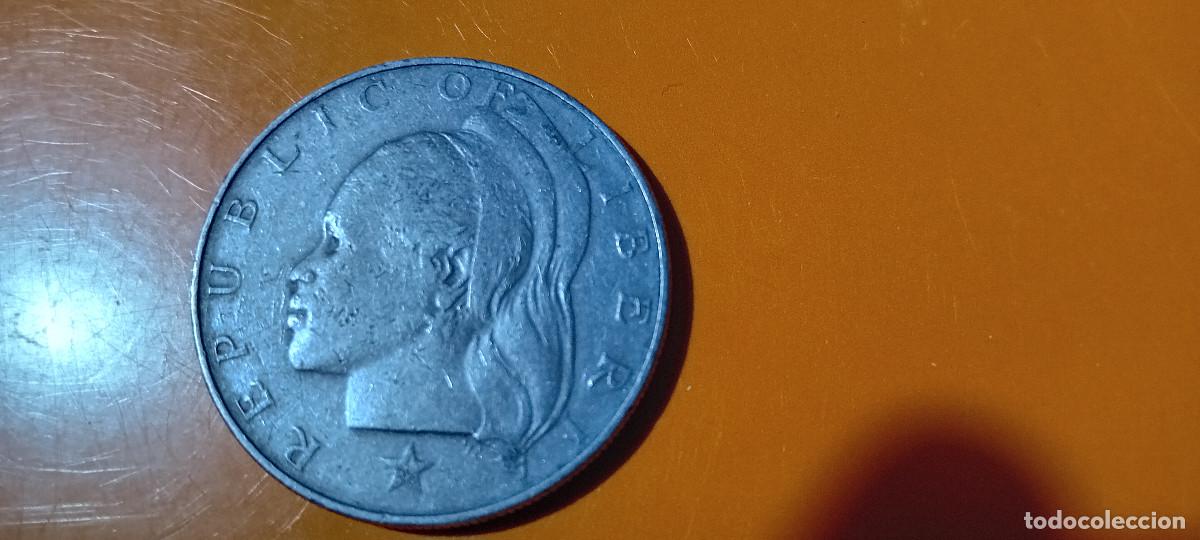 Monedas antiguas de &Aacute;frica: LIBERIA 1$ 1966, MONEDA DE CUPRONIQUEL
