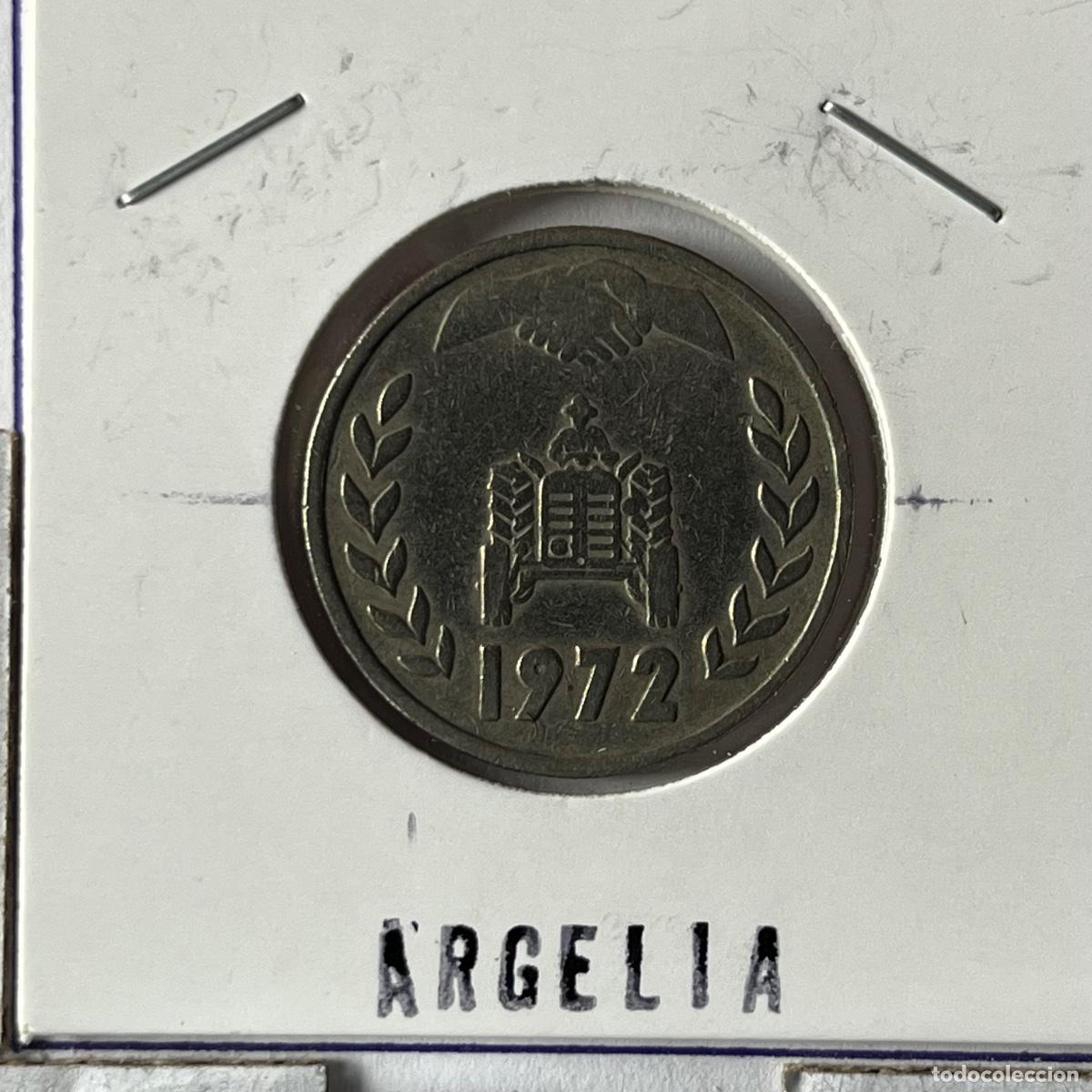 Monedas antiguas de &Aacute;frica: N&ordm; 0003 ARGELIA 1 DINAR 1972 KM# 104.2