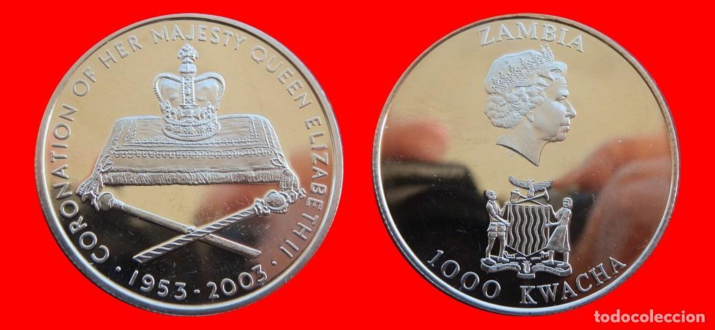 Monedas antiguas de &Aacute;frica: 1000 KWACHA 2003 SIN CIRCULAR ZAMBIA-10624SC