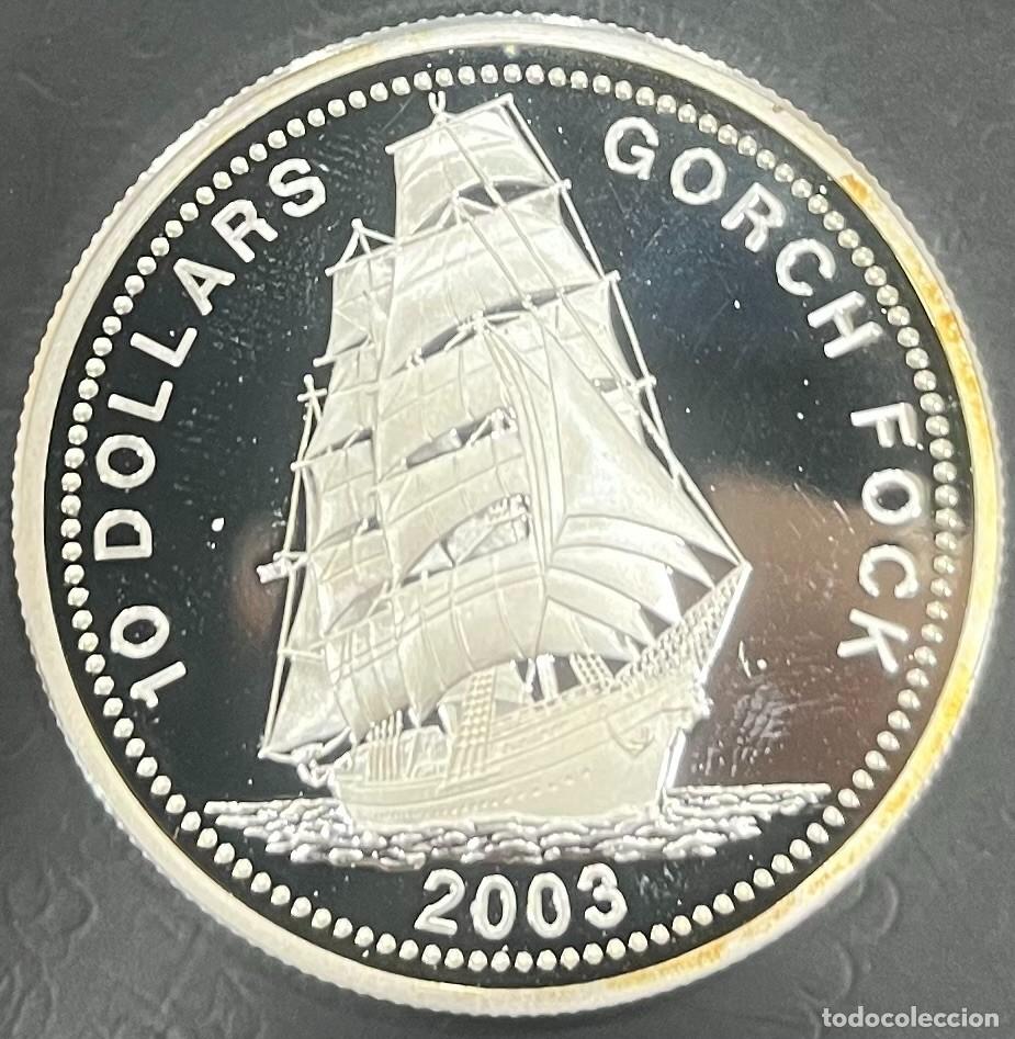 Monedas antiguas de &Aacute;frica: LIBERIA , A&Ntilde;O 2003 , 10 DOLLAR PLATA (999) PESO 25 GR