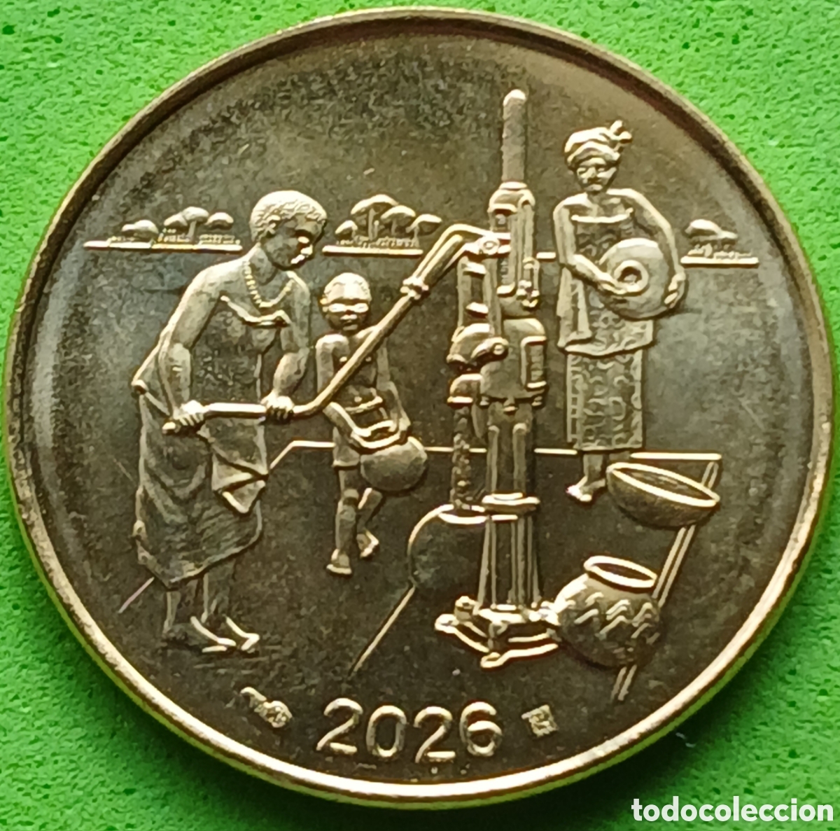 Monedas antiguas de &Aacute;frica: &Aacute;frica Occidental (BCEAO) 10 francos 2026 km#10 FAO