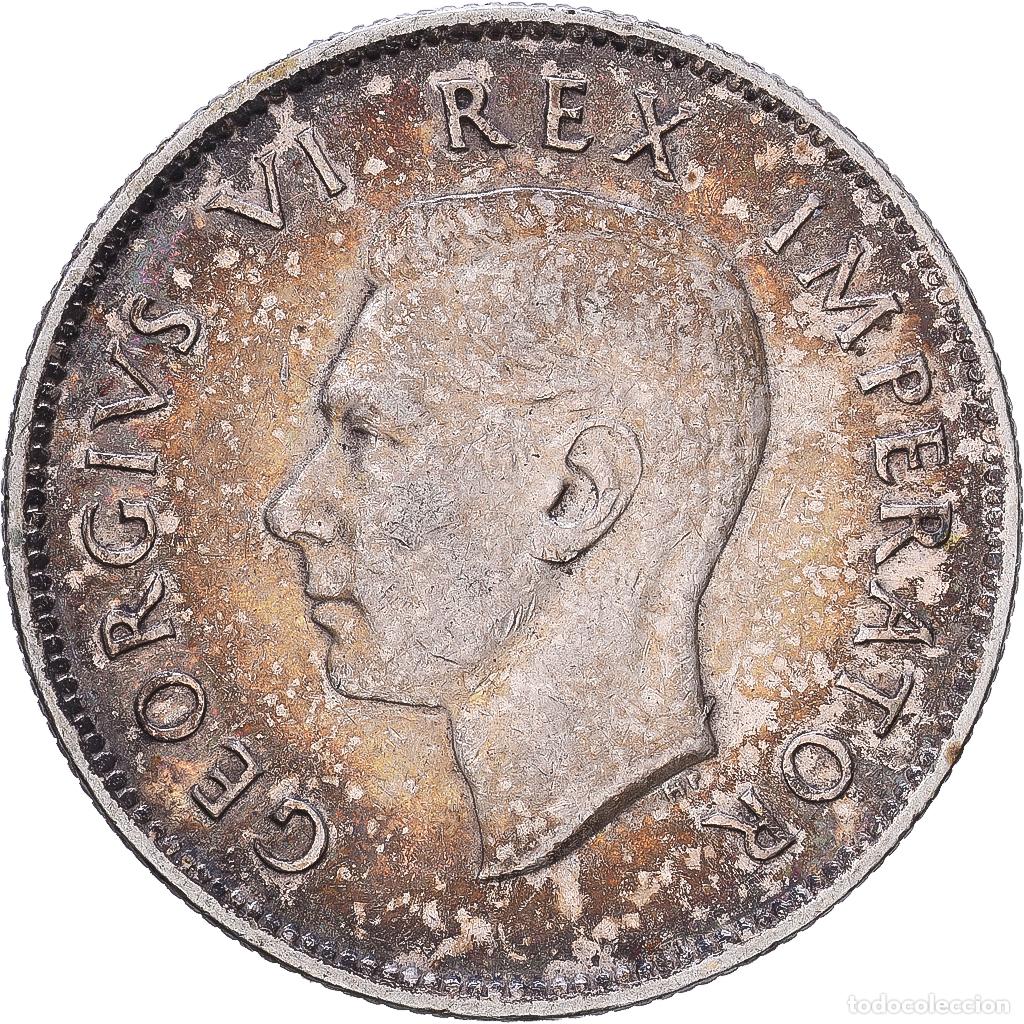 Monedas antiguas de &Aacute;frica: [#1203477] Sud&aacute;frica, George VI, 2 Shillings, 1943, Pretoria, Plata, MBC, KM:29