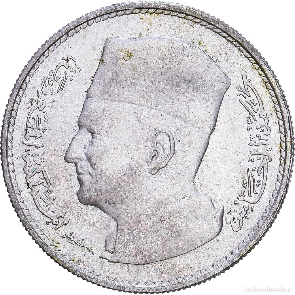 Monedas antiguas de &Aacute;frica: [#1547665] Marruecos, Mohammed V, 1 Dirham, 1960 / AH 1380, MDP, Plata, EBC