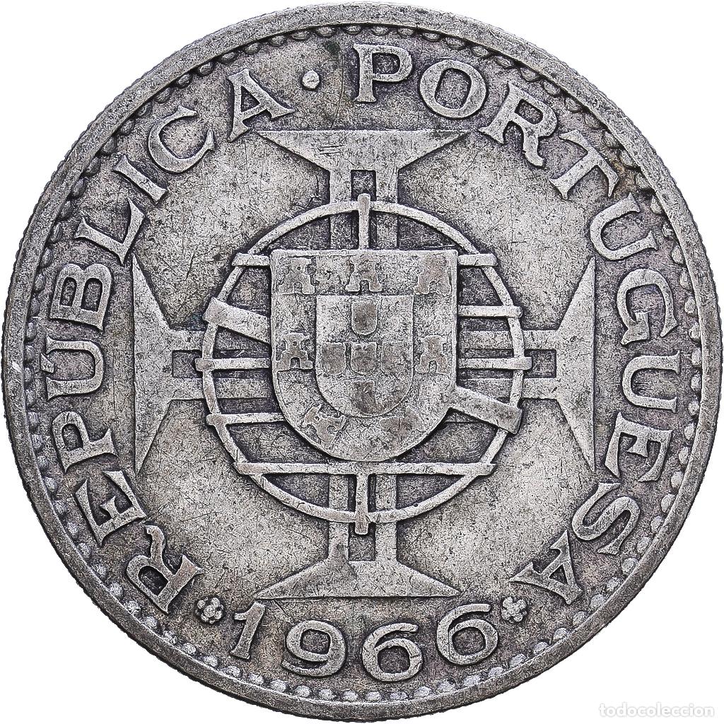 Monedas antiguas de &Aacute;frica: [#1552474] Mozambique, 20 Escudos, 1966, Plata, MBC, KM:80a