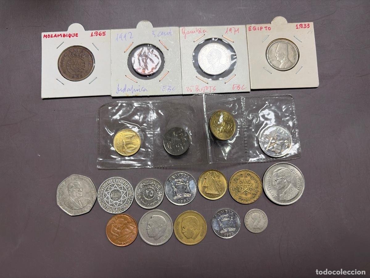 Monedas antiguas de &Aacute;frica: LOTE DE 20 MONEDAS DE &Aacute;FRICA. DIFERENTES. VER FOTOS
