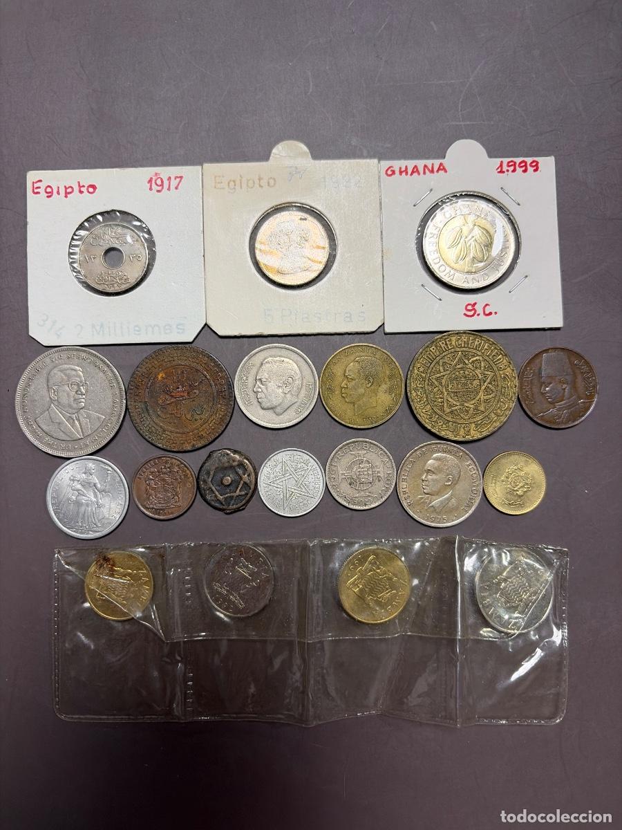 Monedas antiguas de &Aacute;frica: LOTE DE 20 MONEDAS DE &Aacute;FRICA. DIFERENTES. VER FOTOS