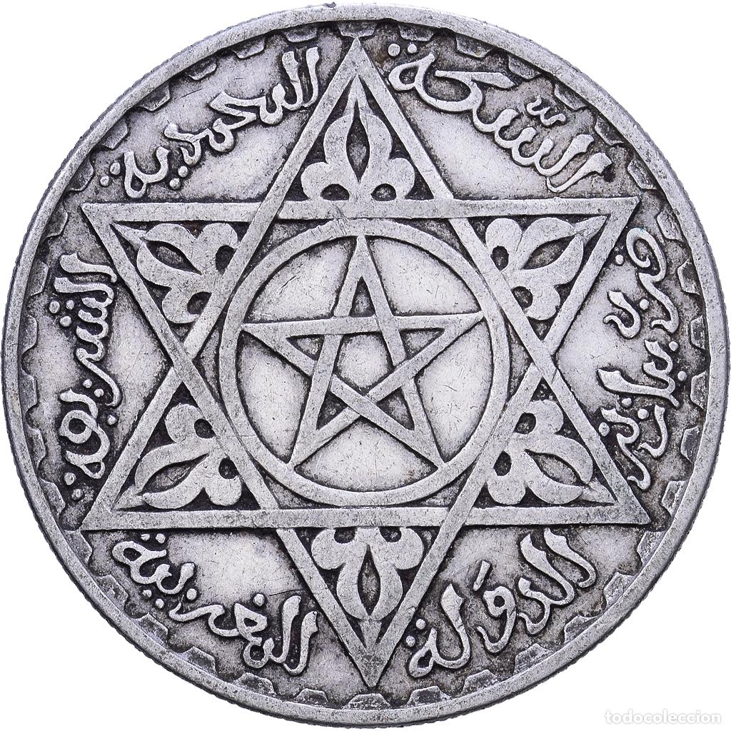 Monedas antiguas de &Aacute;frica: [#1531261] Marruecos, Mohammed V, 200 Francs, 1953, Paris, Plata, MBC, KM:53