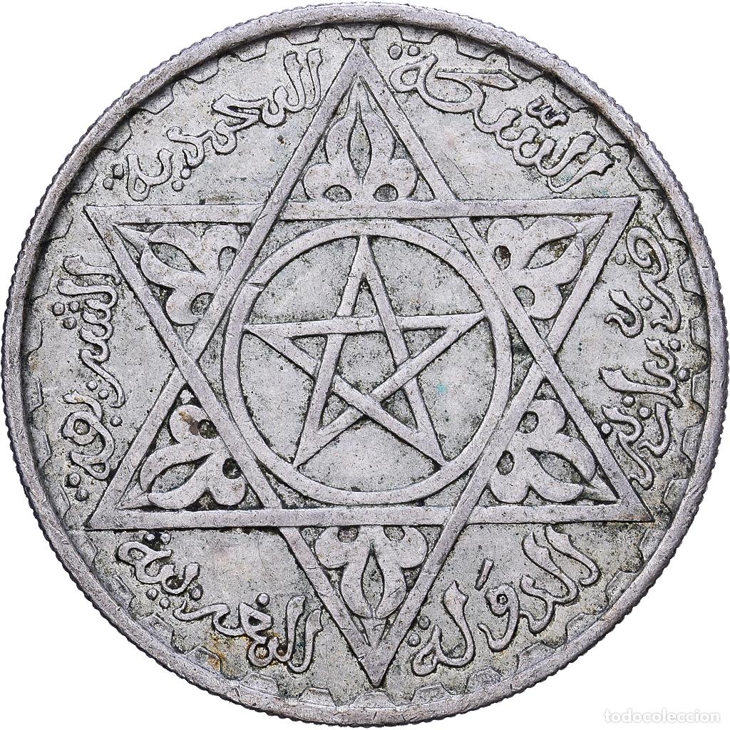 Monedas antiguas de &Aacute;frica: [#1531259] Marruecos, Mohammed V, 200 Francs, 1953, Paris, Plata, MBC, KM:53