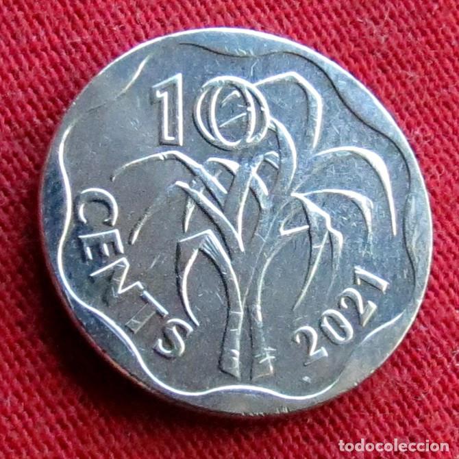 Monedas antiguas de &Aacute;frica: Swaziland 10 cents 2021 Eswatini UNC