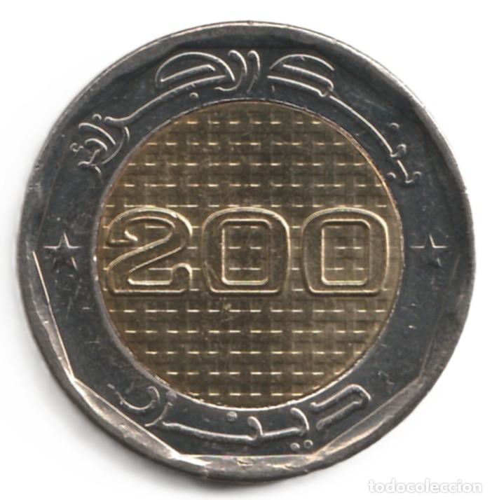 Monedas antiguas de &Aacute;frica: Argelia 200 dinares, Independencia 2012 Bimet&aacute;lica, KM# 140